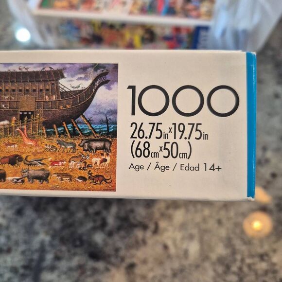 Buffalo Games Charles Wysocki Noah & Friends 1000 pc Jigsaw Puzzle - Picture 5 of 10